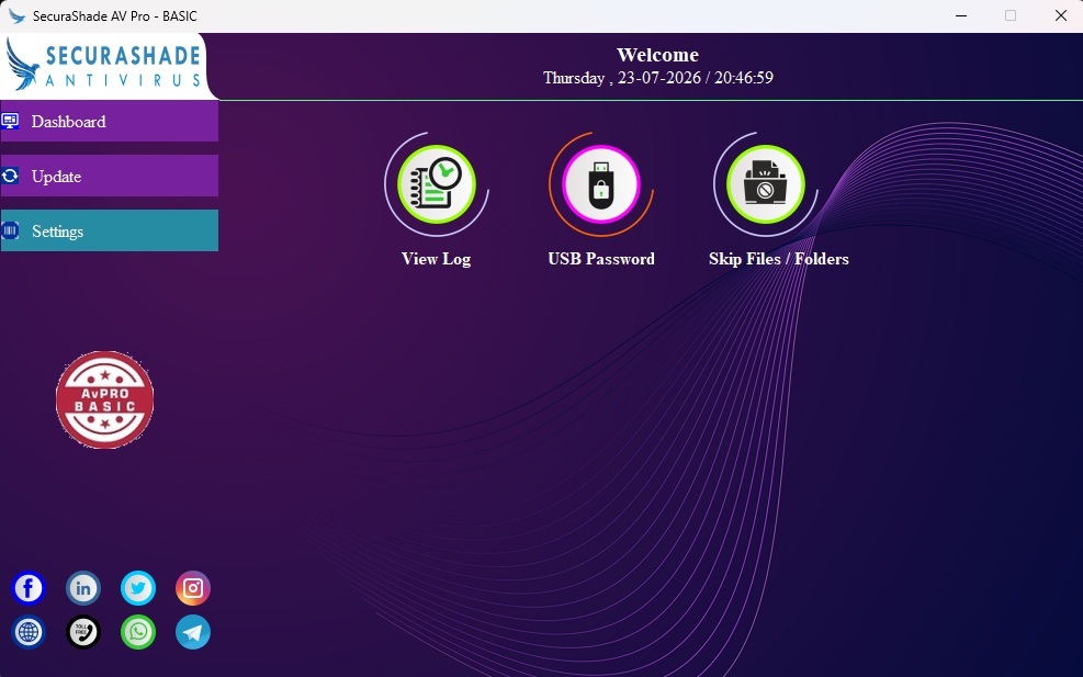 SecuraShade AV Pro Basic screenshot 3