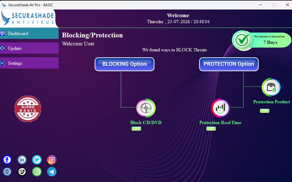 SecuraShade AV Pro Basic screenshot 4