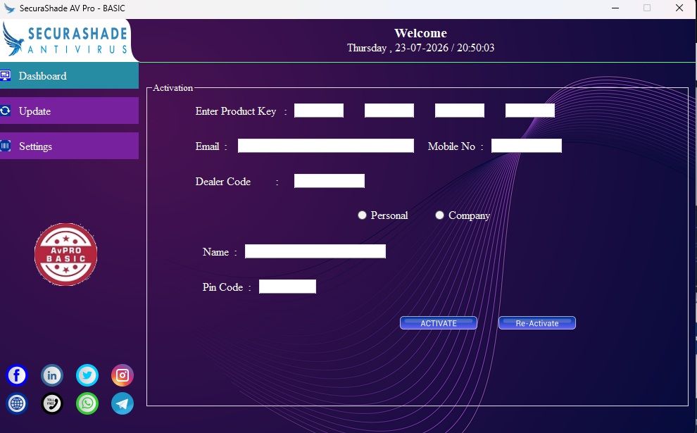 SecuraShade AV Pro Basic screenshot 5