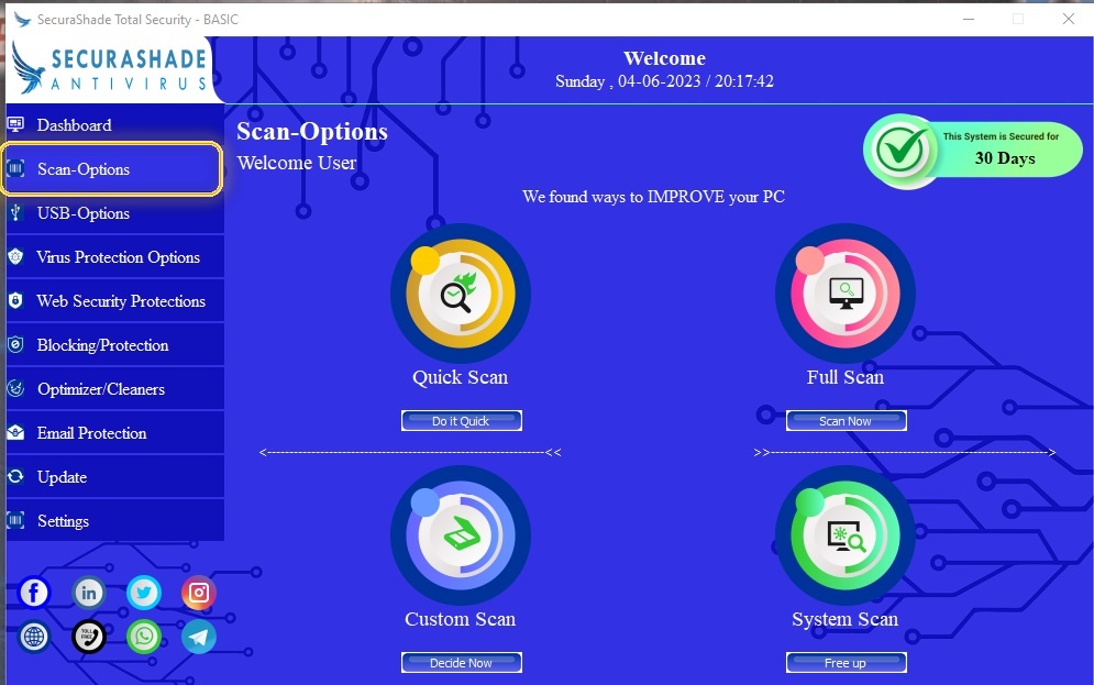 SecuraShade Total Security Basic screenshot 3