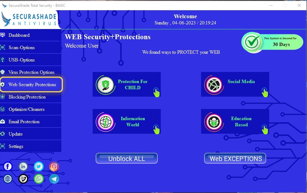 SecuraShade Total Security Basic screenshot 6