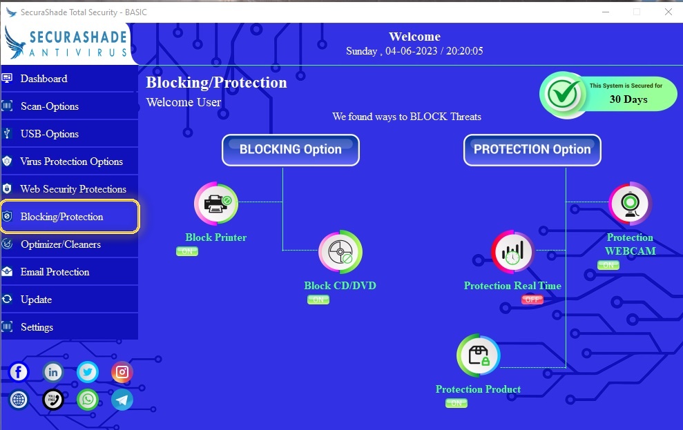 SecuraShade Total Security Basic screenshot 7